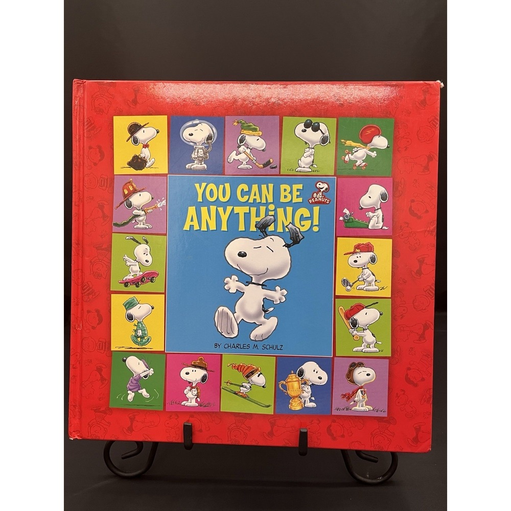 Peanuts' Boldly Illustrated Hardcover 'You Can Be Anything' by Charles M Schultz